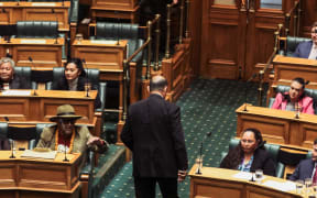 Labour's Willie Jackson is kicked out of the House for comments he made regarding David Seymour during his speech in response to the first reading of the Treaty Principles Bill on 14 November 2024.