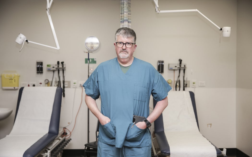 Dr Paul Quigley at Wellington Hospital ED USE WITH RUSSELL BROWNS PODCAST