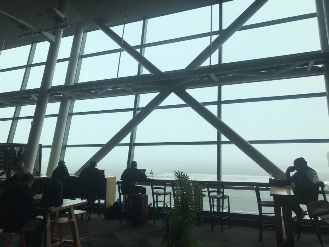 Fog at Wellington Airport, 23 June 2020