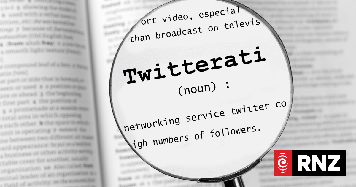Twitterati make Oxford Dictionary's cut | RNZ News