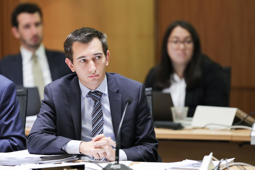 National MP Simeon Brown in committee