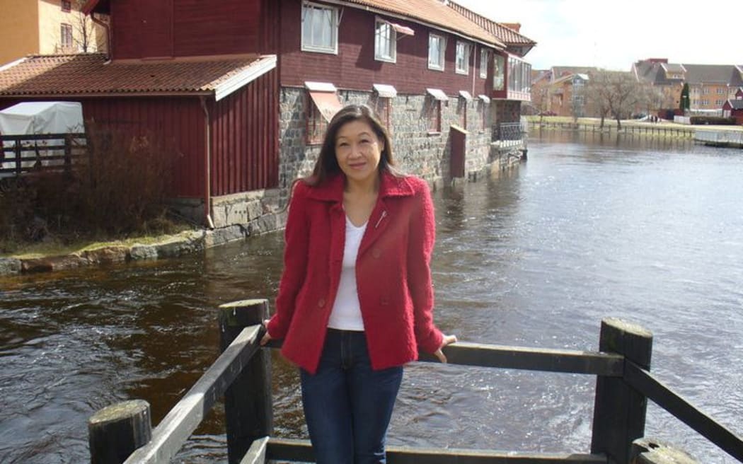 Anita Purcell-Sjölund in Falun, Sweden.