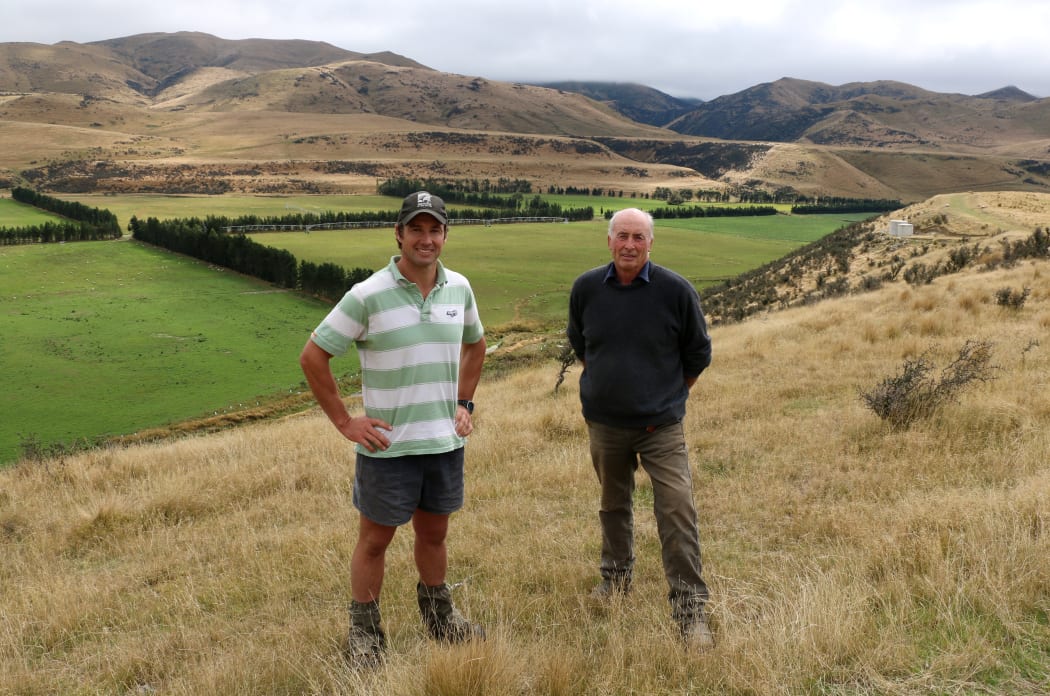Hamish and James Guild at High Peak Station