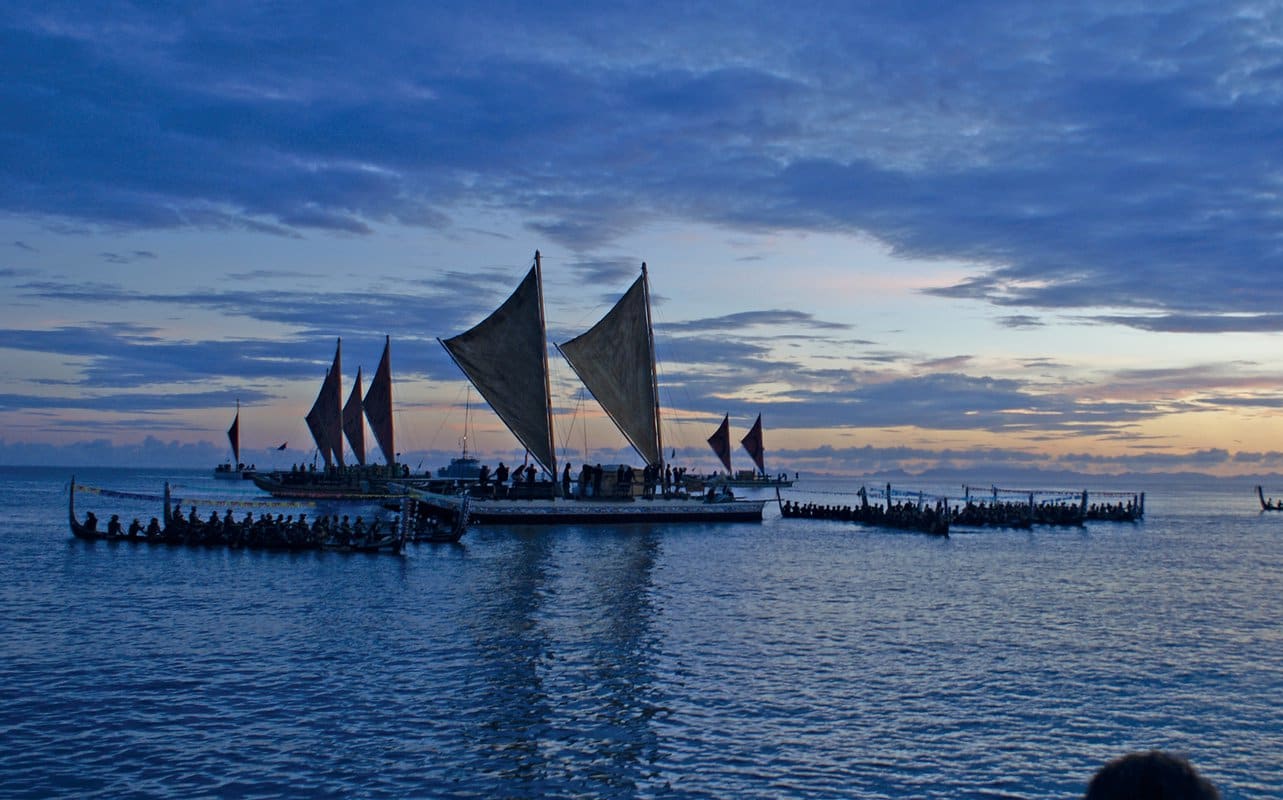 Kupe - NZ Festival, Waka arrival