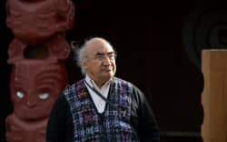UN Special Rapporteur Francisco Calí Tzay at Te Āwhina Marae on 9 April, 2024.
