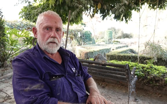 Gary Spence has lived in Pakowhai all his life and doesn't want to leave.