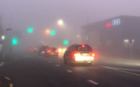 It is a foggy morning for some commuters this morning.