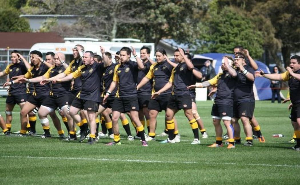 The Te Upoko o Te Ika rugby team.