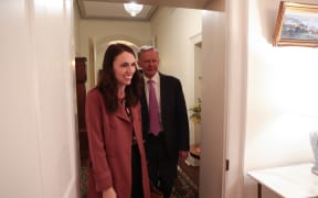Prime Minister Jacinda Ardern and Australian Prime Minister Anthony Albanese.