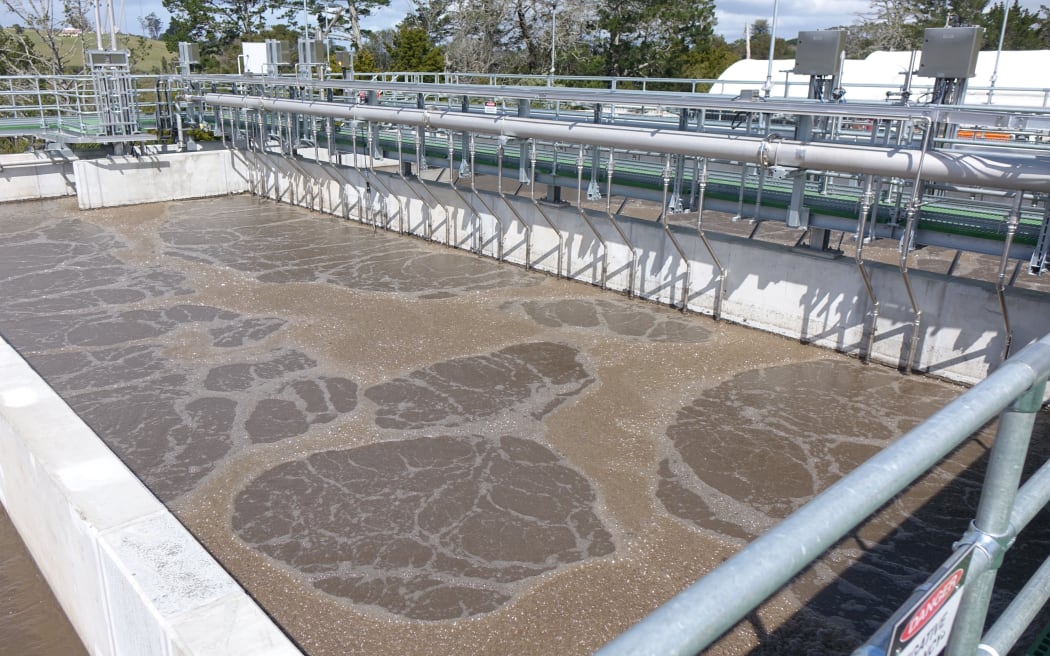 Snells Beach Wasterwater Treatment Plant.