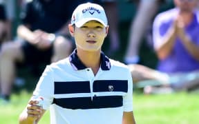 The New Zealand golfer Danny Lee.