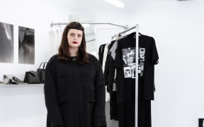 Julia Palm in the JPalm studio.