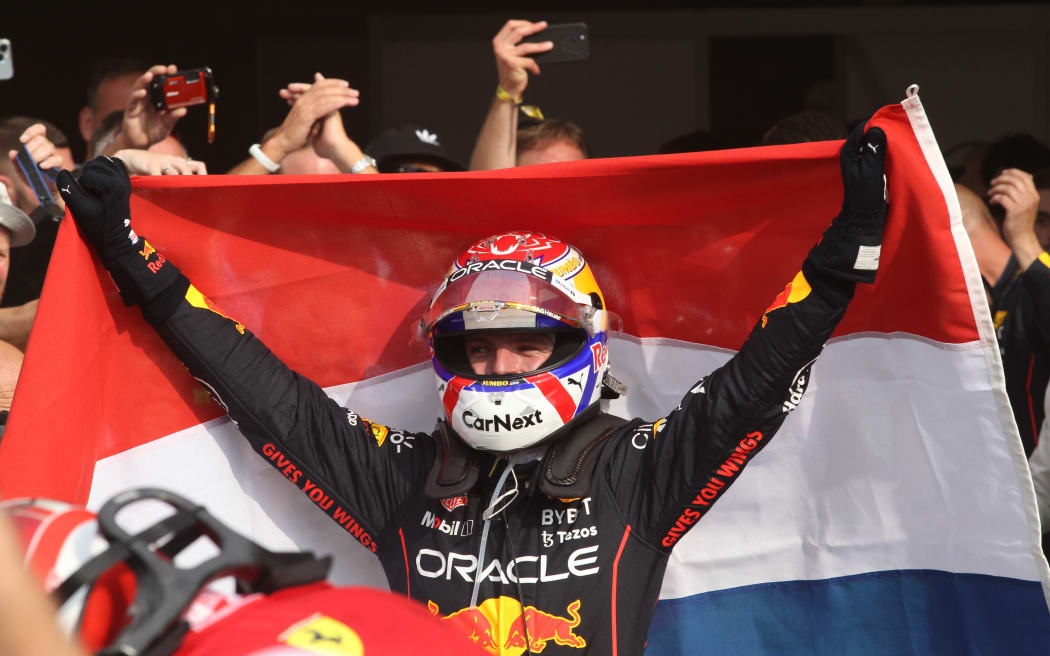 2022 Dutch Grand Prix Formula 1 race winner Max Verstappen