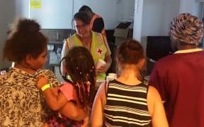 The Australian Red Cross said about 250 people had sought safety at the Bowen Cyclone Shelter.