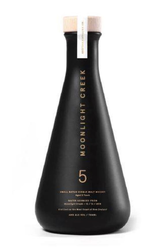 A Reefton Distilling whiskey bottle