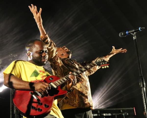 Despite his frailty, Jimmy Cliff was "a ball of energy" on stage at Waitangi.
