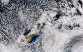 Satellite view NZ.