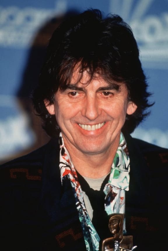 George Harrison in the 1980s