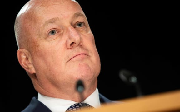 Prime Minister Christopher Luxon at post-cab