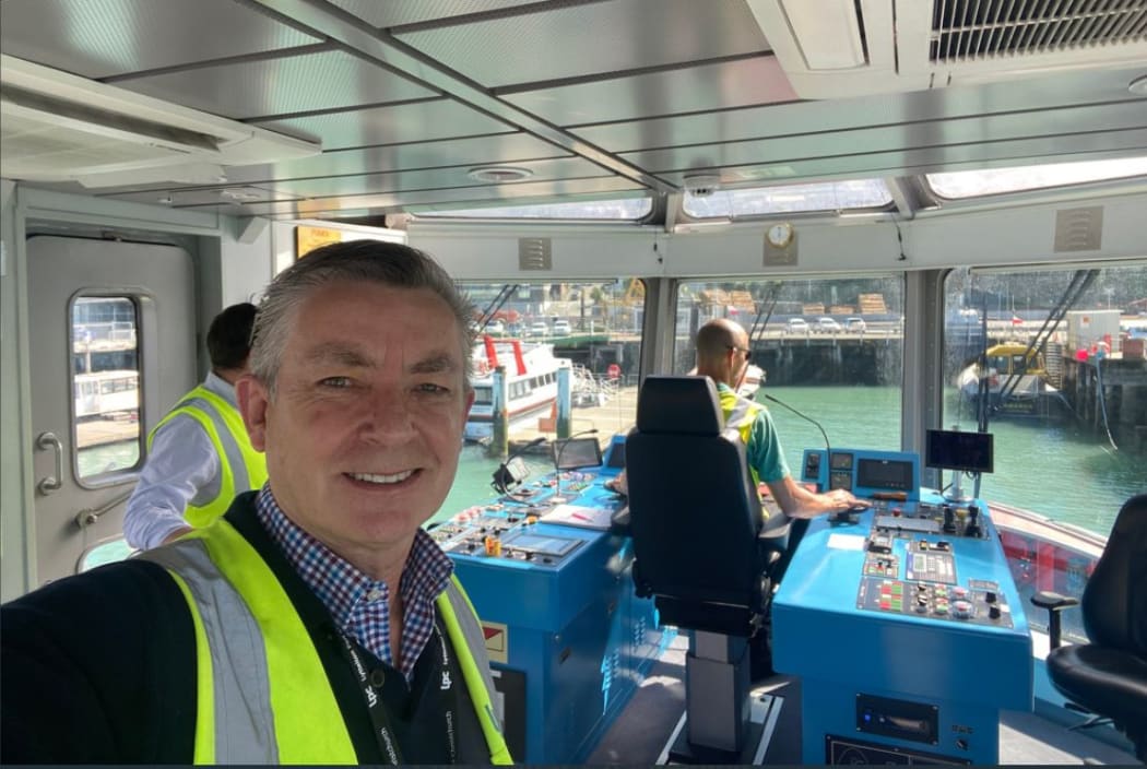 Roger Grey at the Lyttelton Port Company.