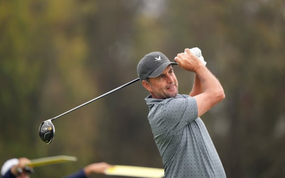 Richard Bland tees off on the 12th hole during the second round at the 2021 U.S. Open at Torrey Pines Golf Course in San Diego, Calif. on Friday, June 18, 2021.