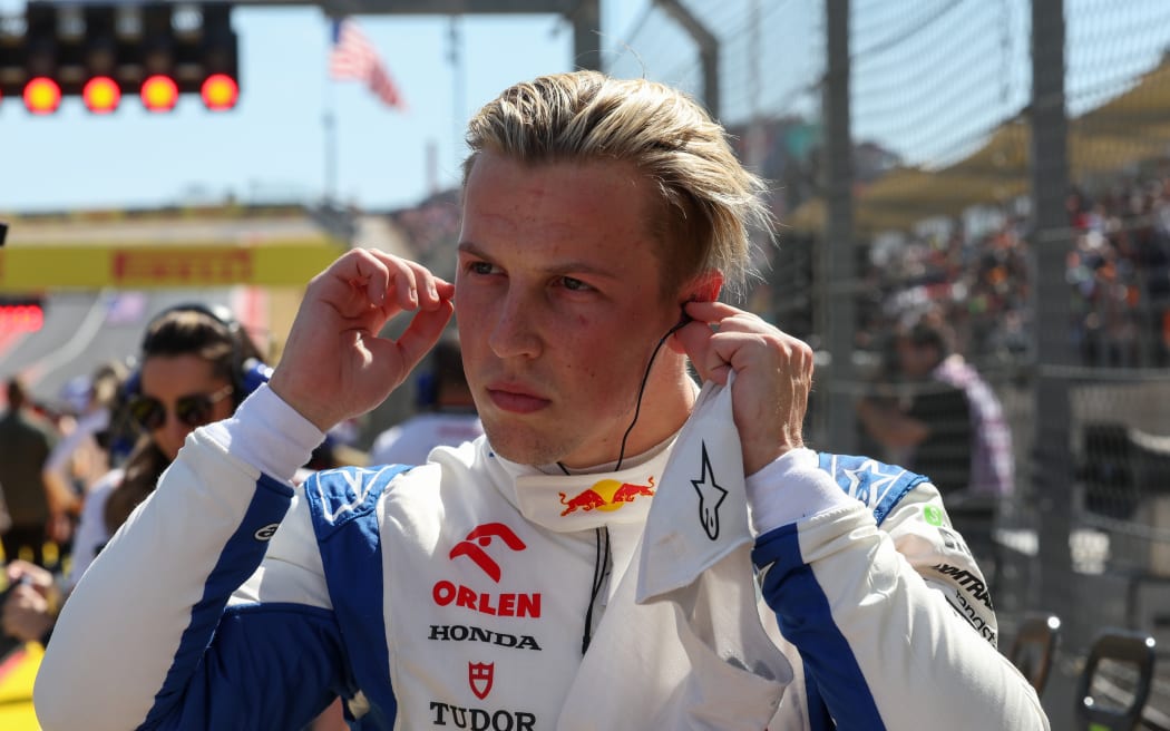 New Zealand F1 driver Liam Lawson.