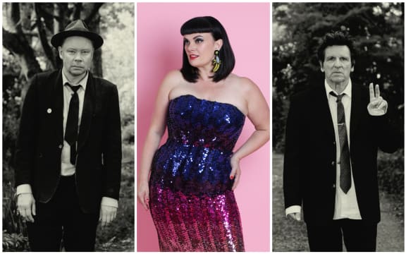 Delaney Davidson, Tami Neilson and Barry Saunders