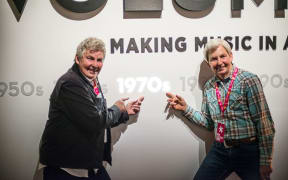 Topp Twins at the Auckland Museum
