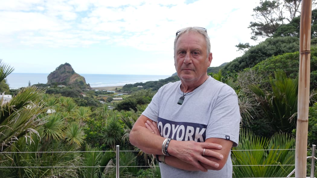 Adrian Doggett, owner of Adey's Place that was gutted by a suspicious fire.