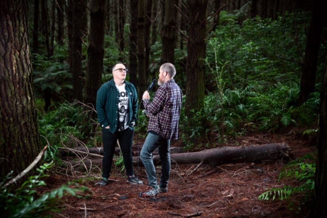 Matt Rayment and Eugene Bingham, hosts of Dirt Church Radio and of a Stuff blog about trail running.