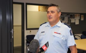 Tairāwhiti Police area commander Inspector Sam Aberahama at the Gisborne Police Station.