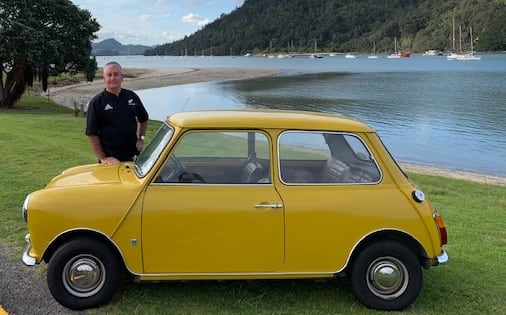 David Nicholson is now the keeper of his sister Christine's car.