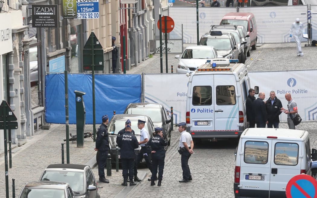 Police cordoned off the area around the museum, a busy tourist district in central Brussels.