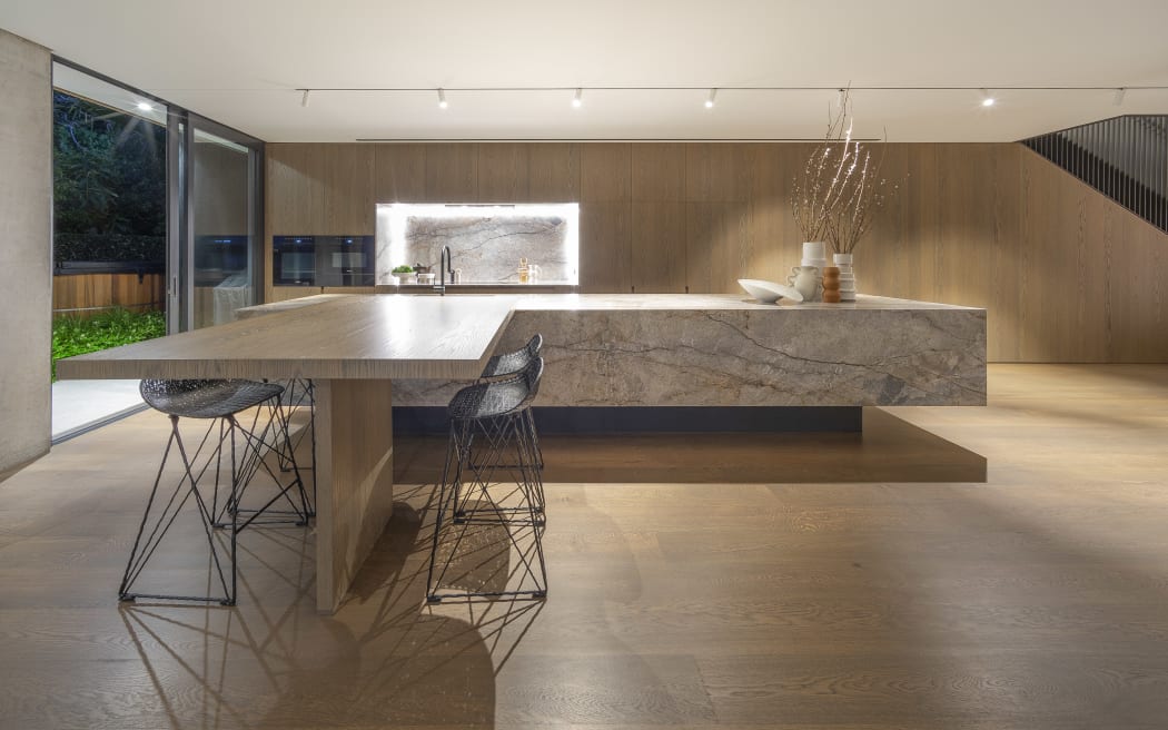 A detail from the Supreme Kitchen winner at the 2023 NKBA Excellence in Design Awards