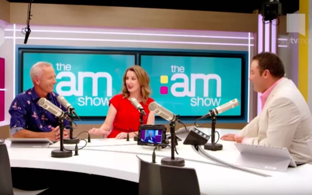 Mark Richardson, Amanda Gillies and Duncan Garner