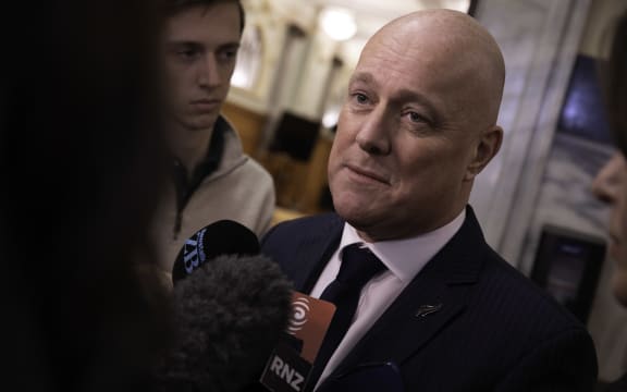 National Party leader Christopher Luxon