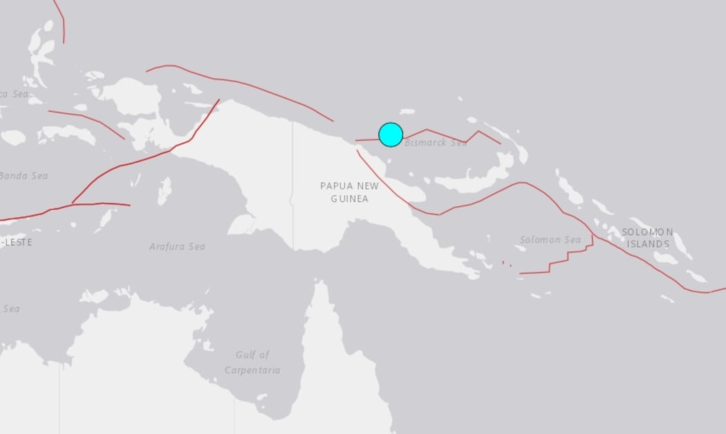 The US Geological Survey reports that a magnitude 6.3 earthquake struck at a depth of 10-kilometres, off PNG's north coast, on Sunday evening PNG Time.