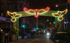 An area of Auckland's lower Queen Street which was reopened on Friday morning after being cordoned off overnight.