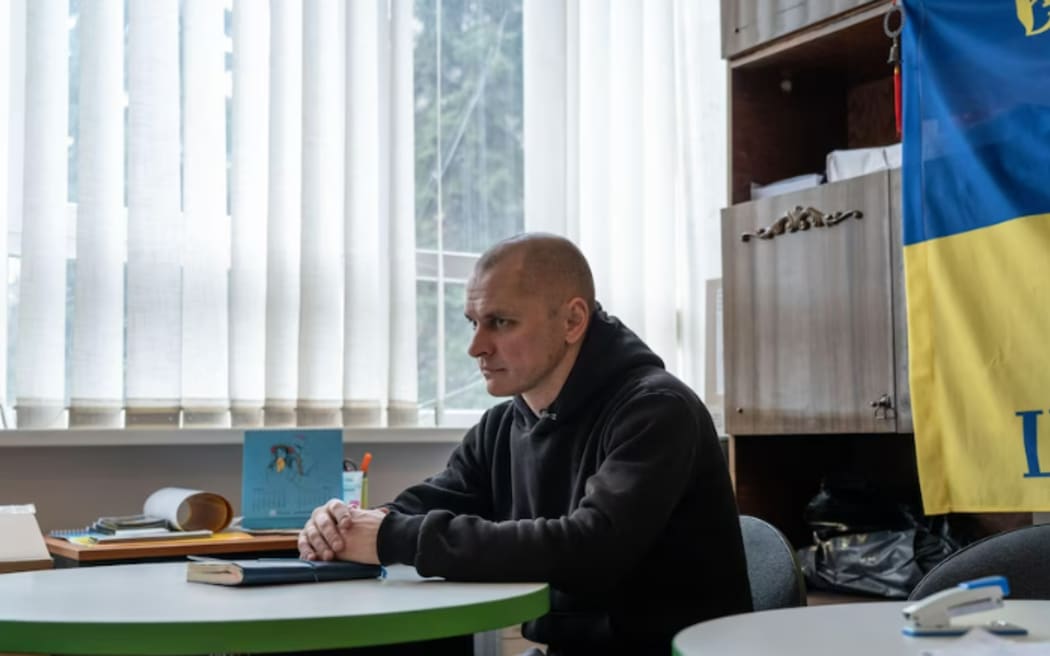 Dmytro Orlov was evacuated from his town in a secretive Ukrainian military operation.
