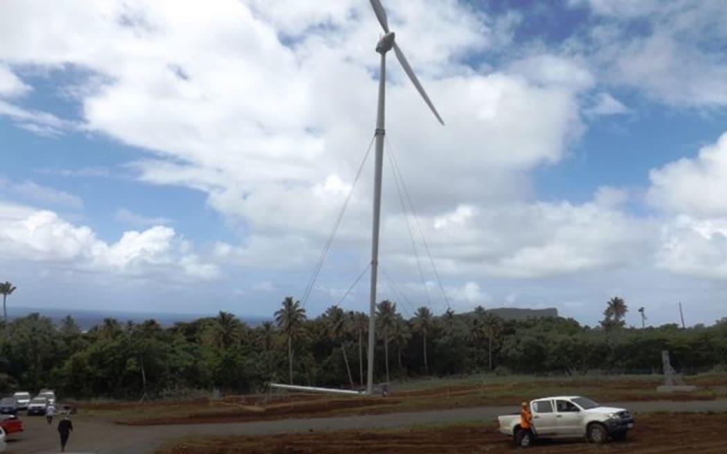 Samoa wind turbine