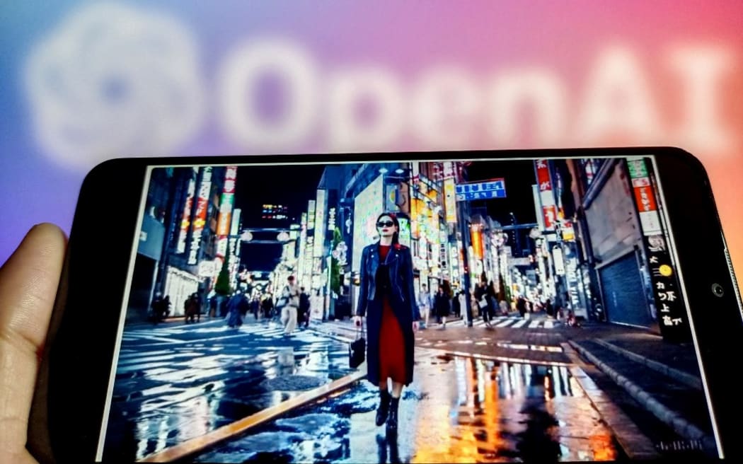 Demand for Sora catalytic computing power is continuing to soar, further benefiting infrastructure vendors in Suqian, Jiangsu Province, China, on February 19, 2024. (Photo Illustration by Costfoto/NurPhoto) (Photo by CFOTO / NurPhoto / NurPhoto via AFP)