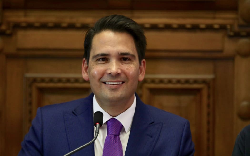 New National Party leader Simon Bridges