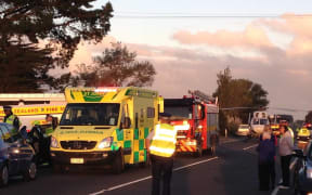 The crash took place close to Tauranga.