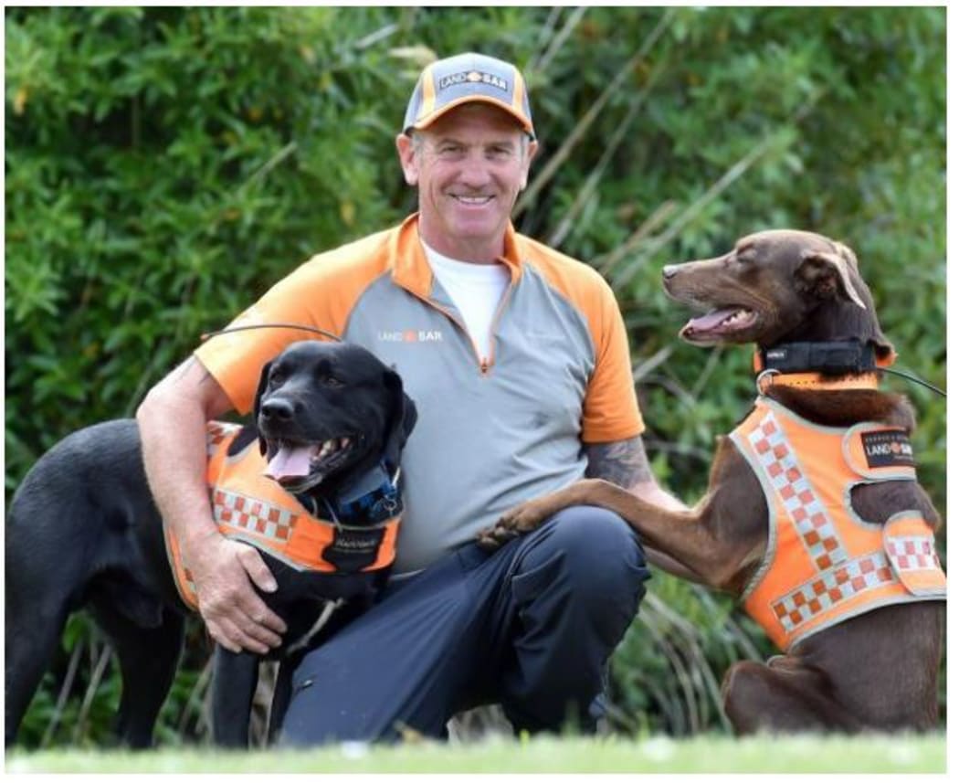 Search dogs Jeffrey Red boast action packed CVs RNZ News
