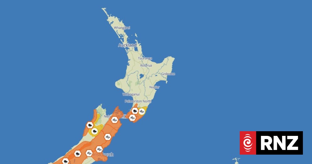 Weather warnings remain in place as storm moves north