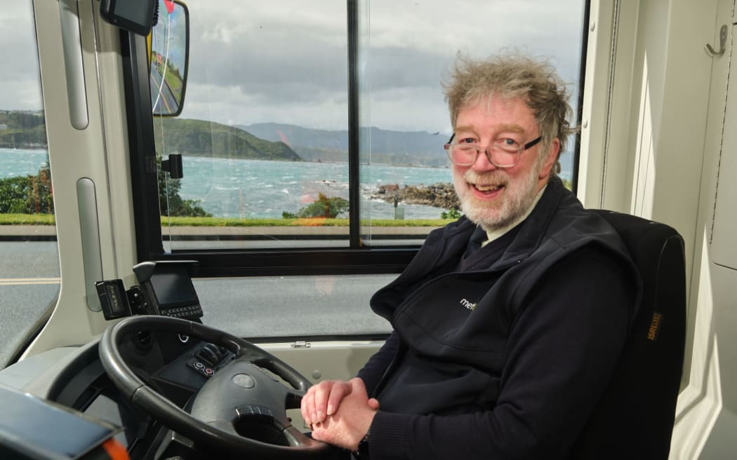 Wellington bus driver Peter Smith.