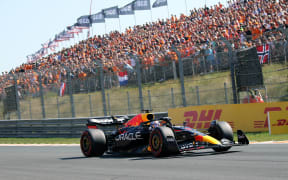 Max Verstappen at the Dutch Grand Prix