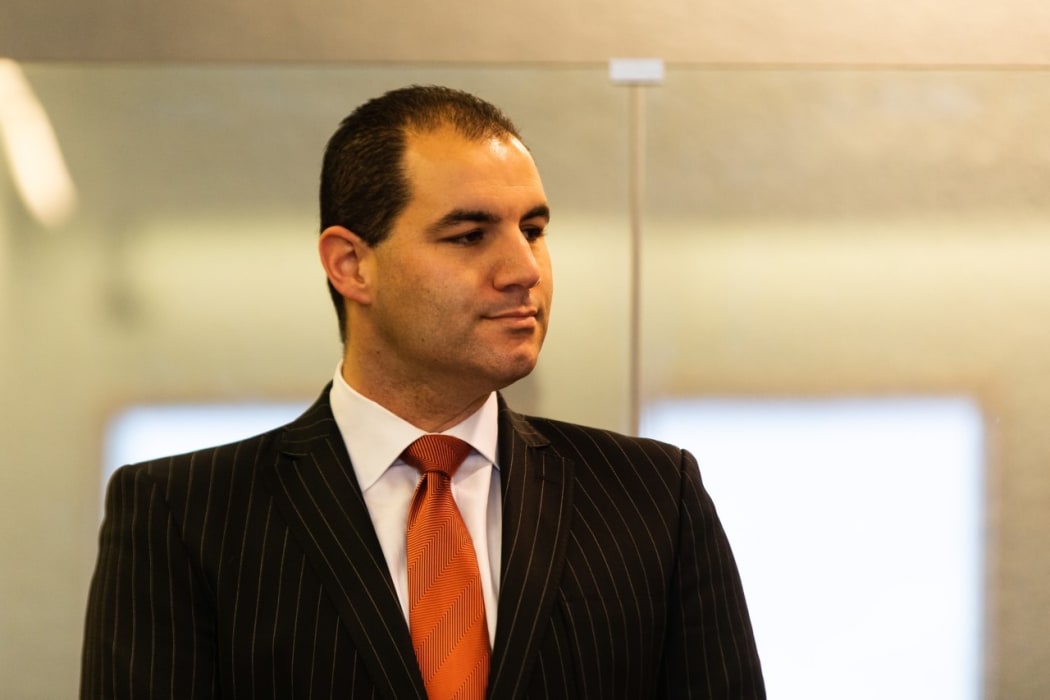 Former National MP Jami-Lee Ross at the Auckland High Court.