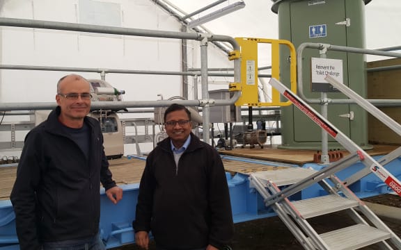 Daniel Gapes has been working on a compact, low-energy way of breaking down human waste using heat and pressure. And microbiologist Suren Wijeyekoon is using the resulting waste and microbes to make bioplastic.