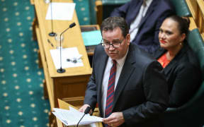 Minister of Finance Grant Robertson delivers his budget speech for 2019 to the House.